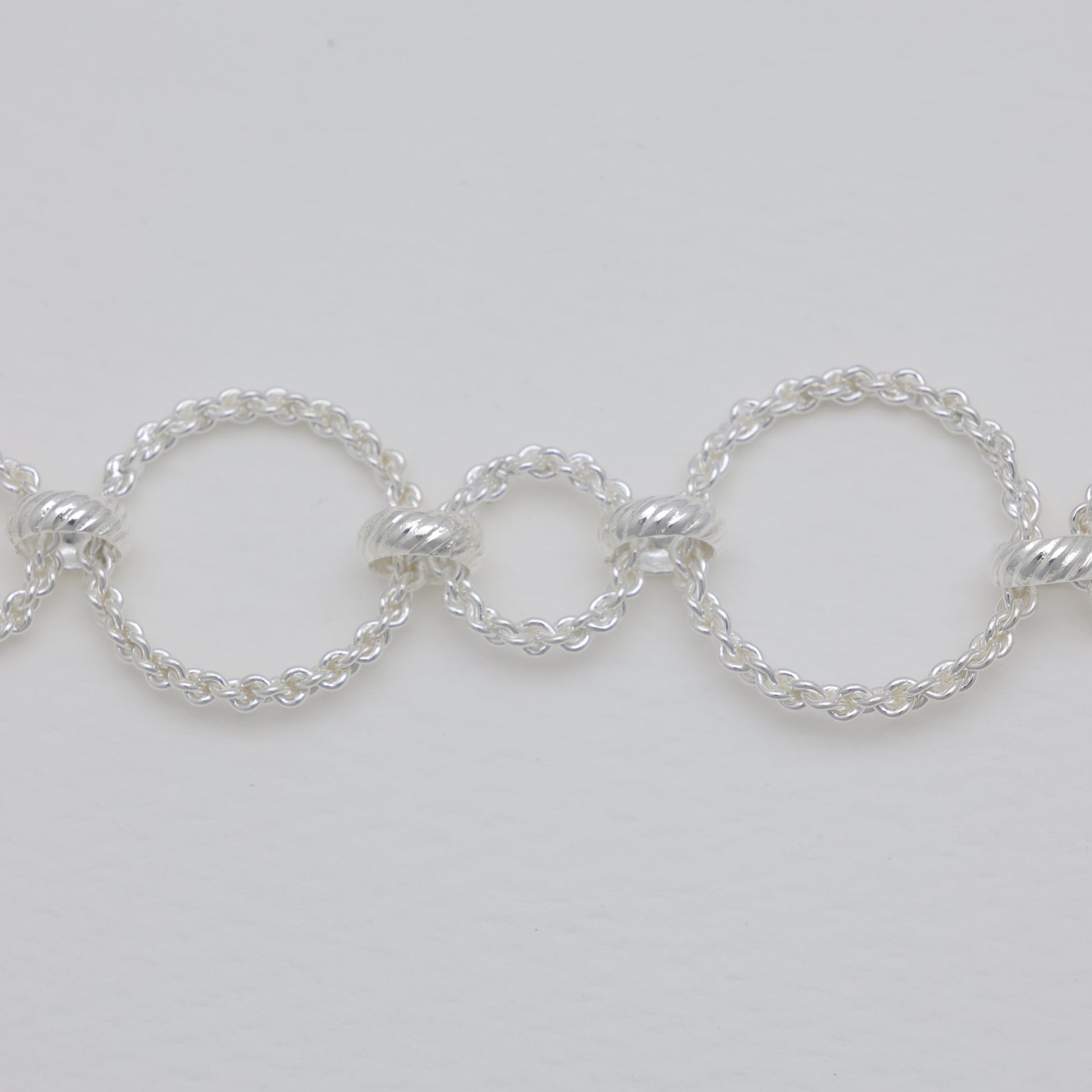 Ariette Link Bracelet in 925 Sterling Silver by MOA - view 3