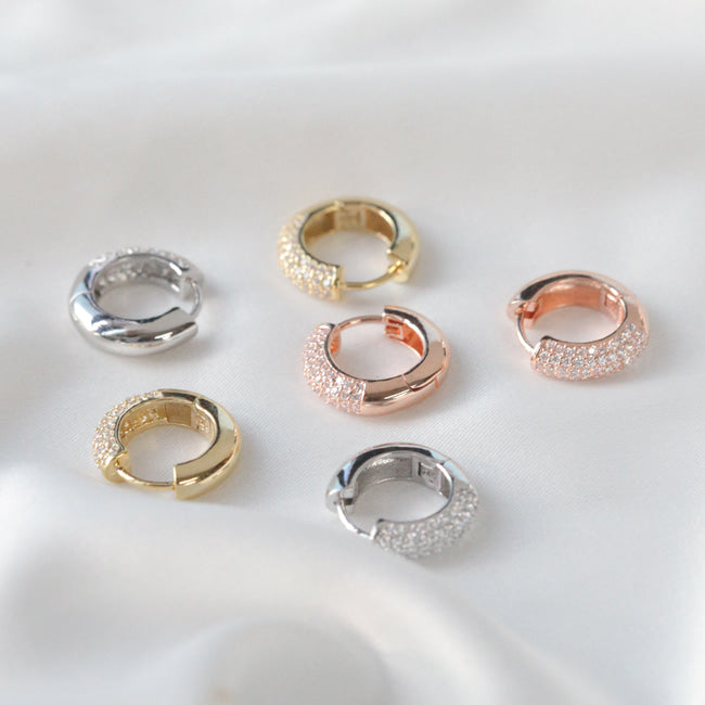 AUBRIE Gold Earrings by MOA - view 2