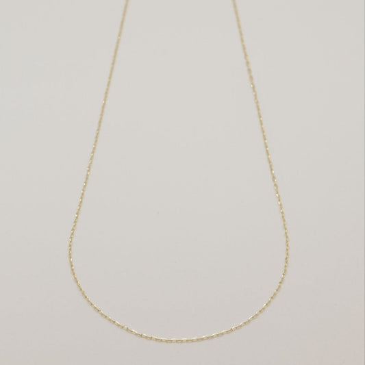 Aurelie Chain Necklace in 10K Gold by MOA - view 1