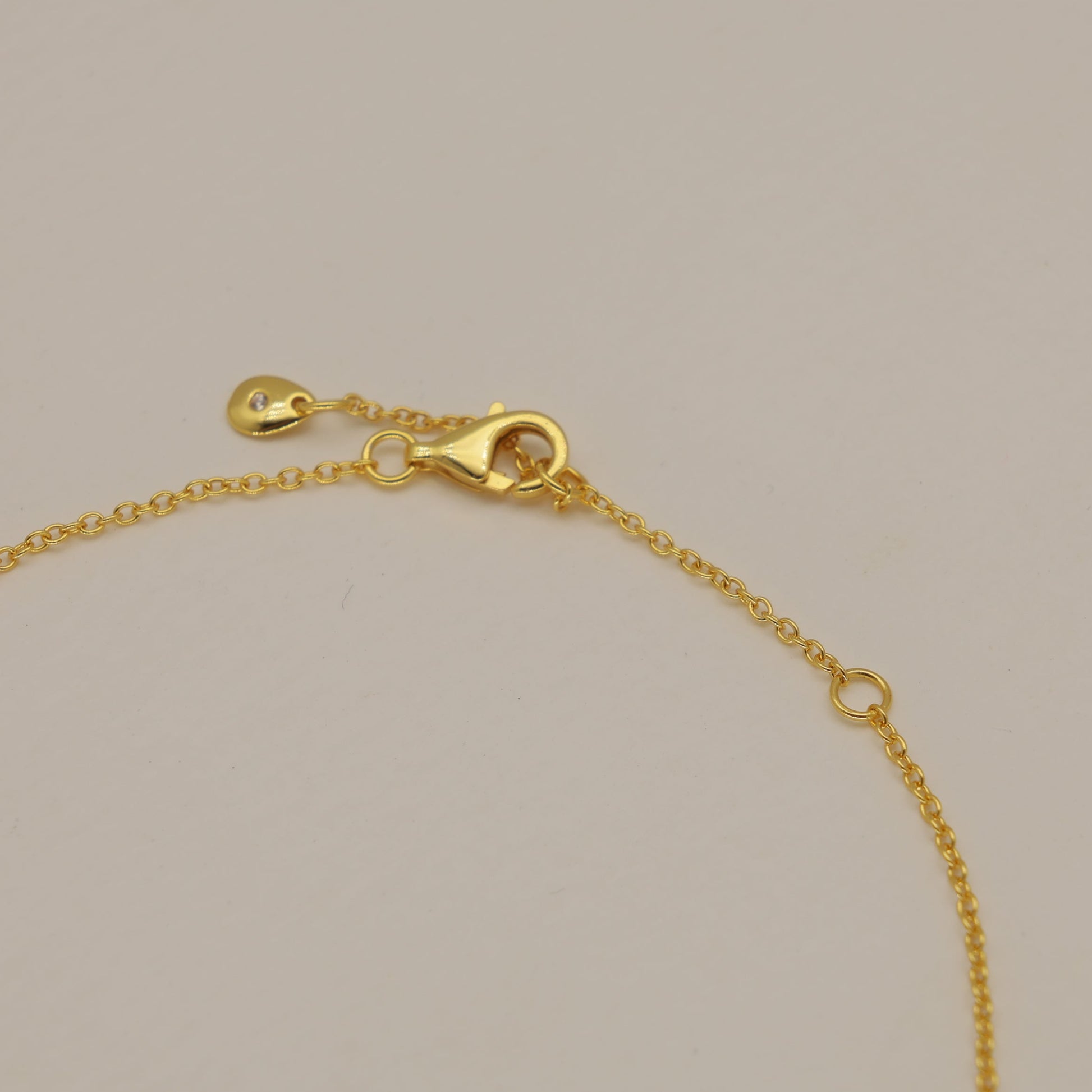 Aveline Textured Heart Necklace 24K Gold by MOA - view 3
