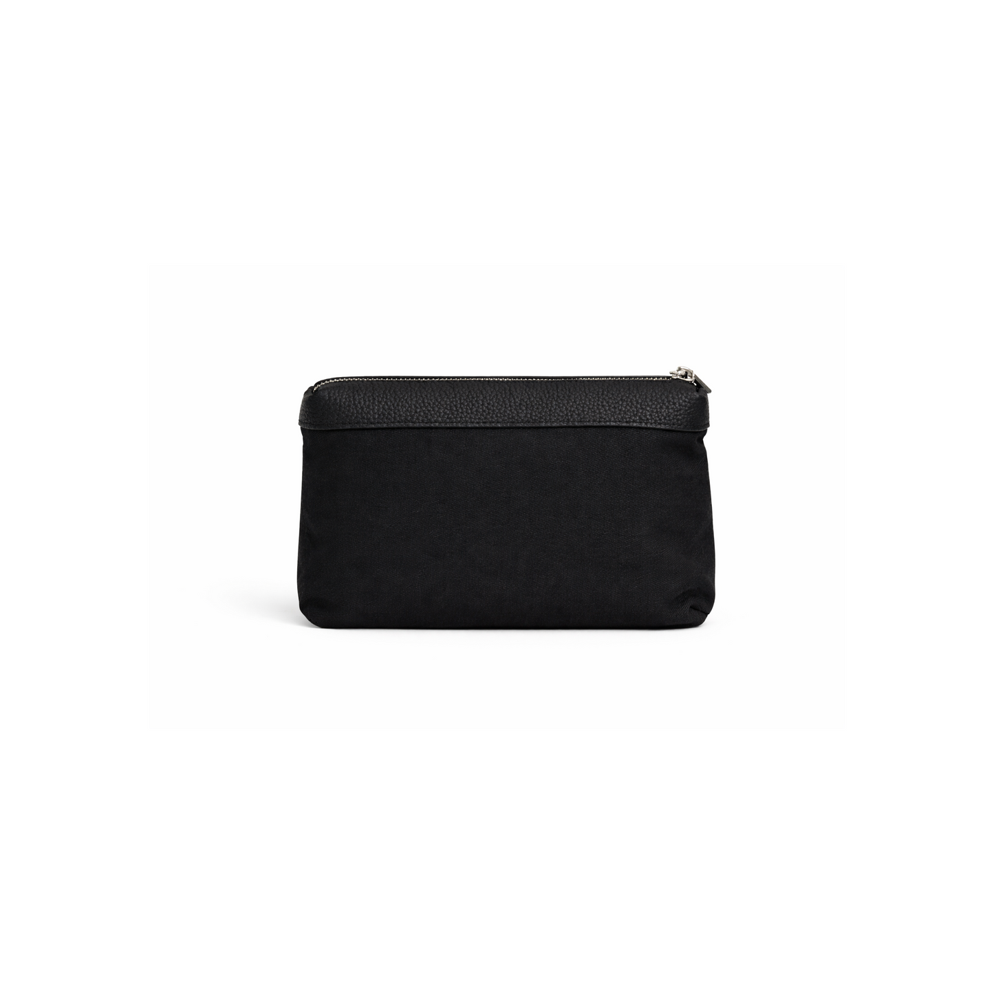 Evara Leather Scoop Bag - Black