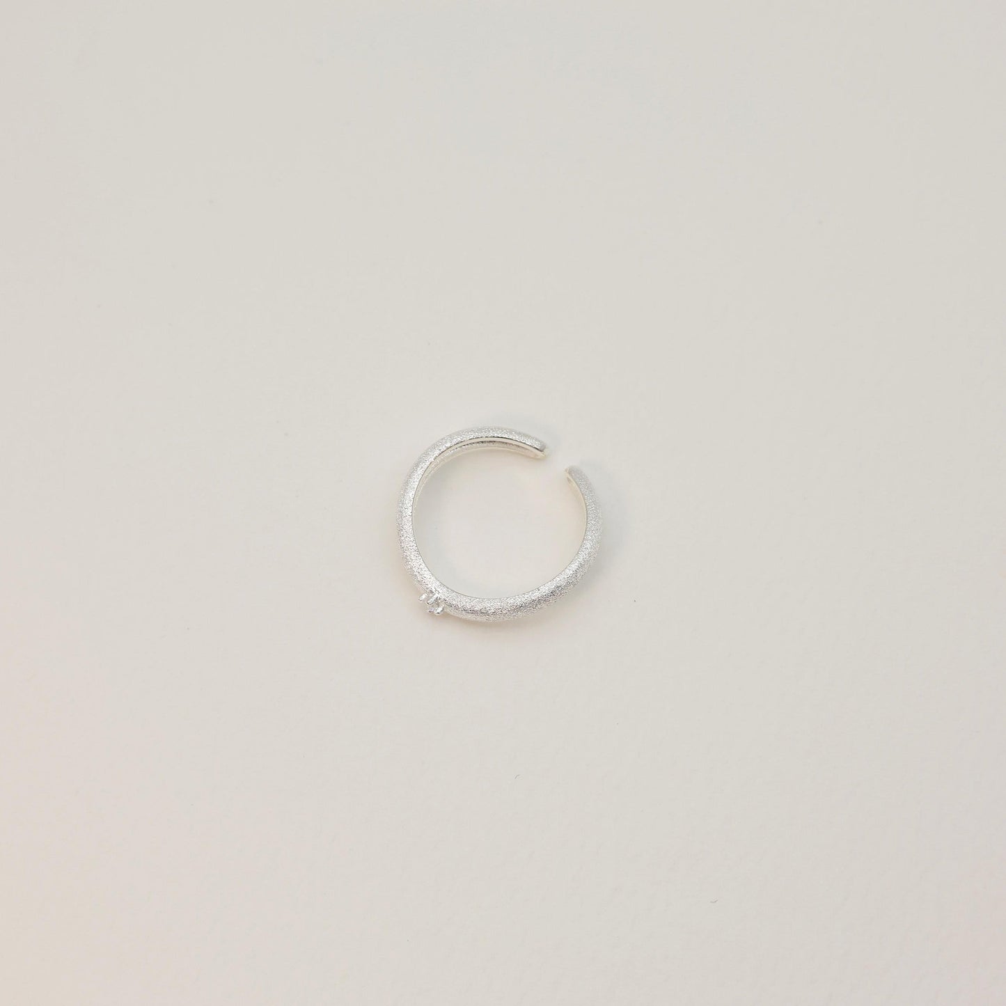 Camille Sculpted Dome Ring in 925 Sterling Silver by MOA - view 3