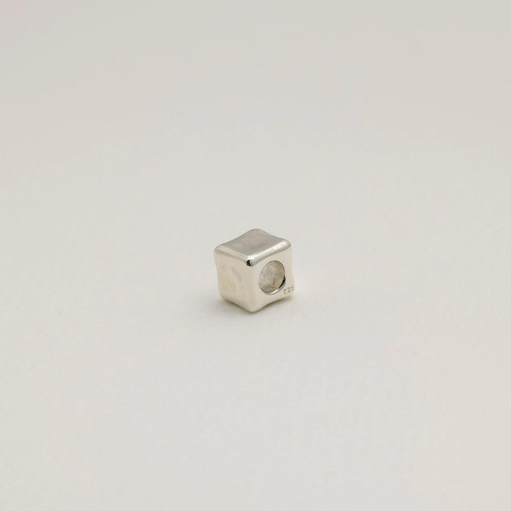 Carys Cube Pendant 925 Sterling Silver by MOA - view 1