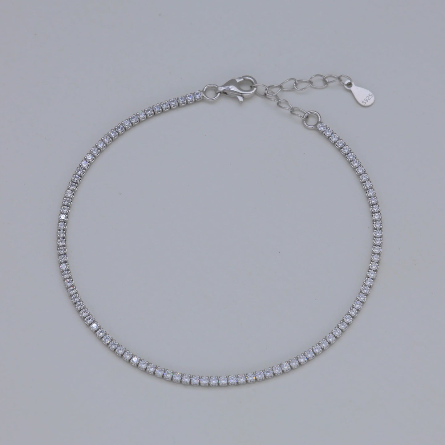 Celisse Tennis Bracelet in 925 Sterling Silver by MOA - view 1