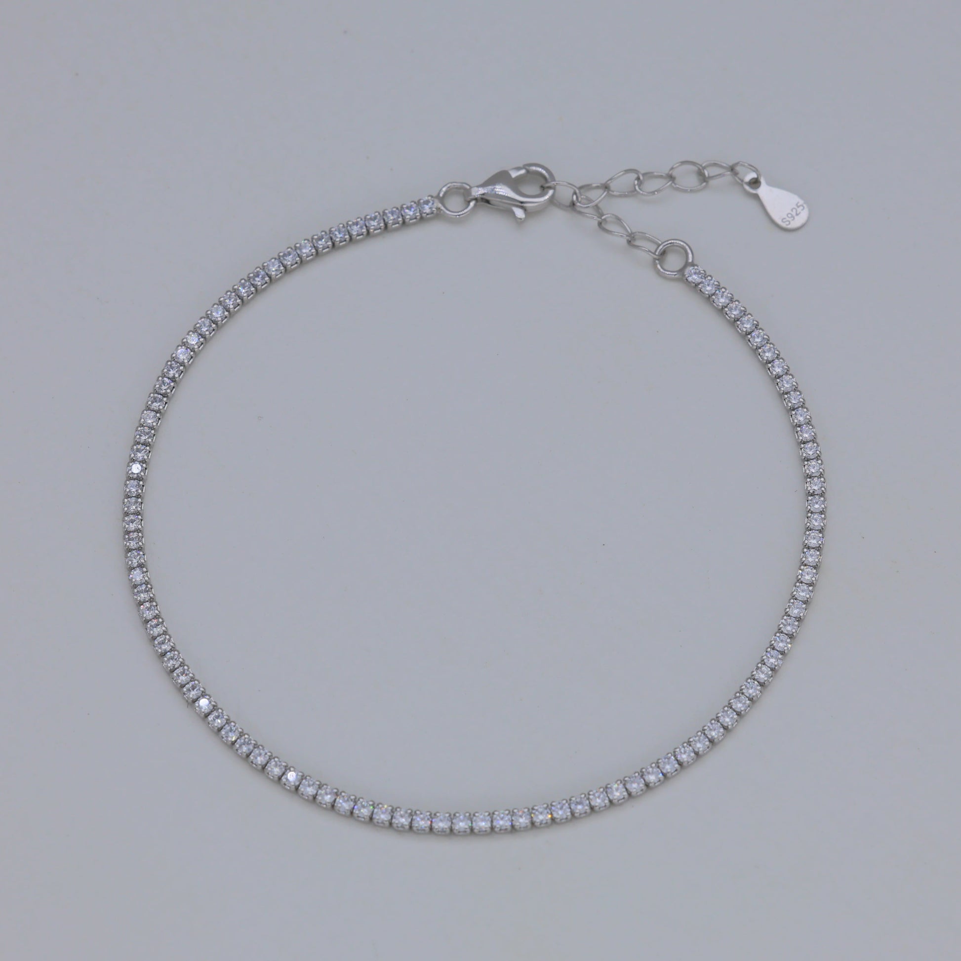 Celisse Tennis Bracelet in 925 Sterling Silver by MOA - view 1