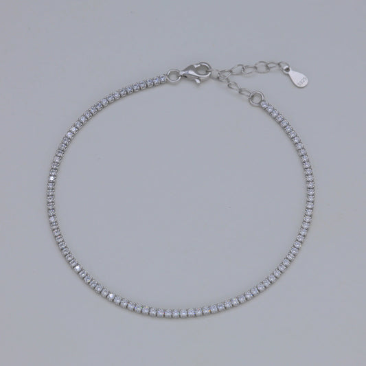 Celisse Tennis Bracelet in 925 Sterling Silver by MOA - view 1