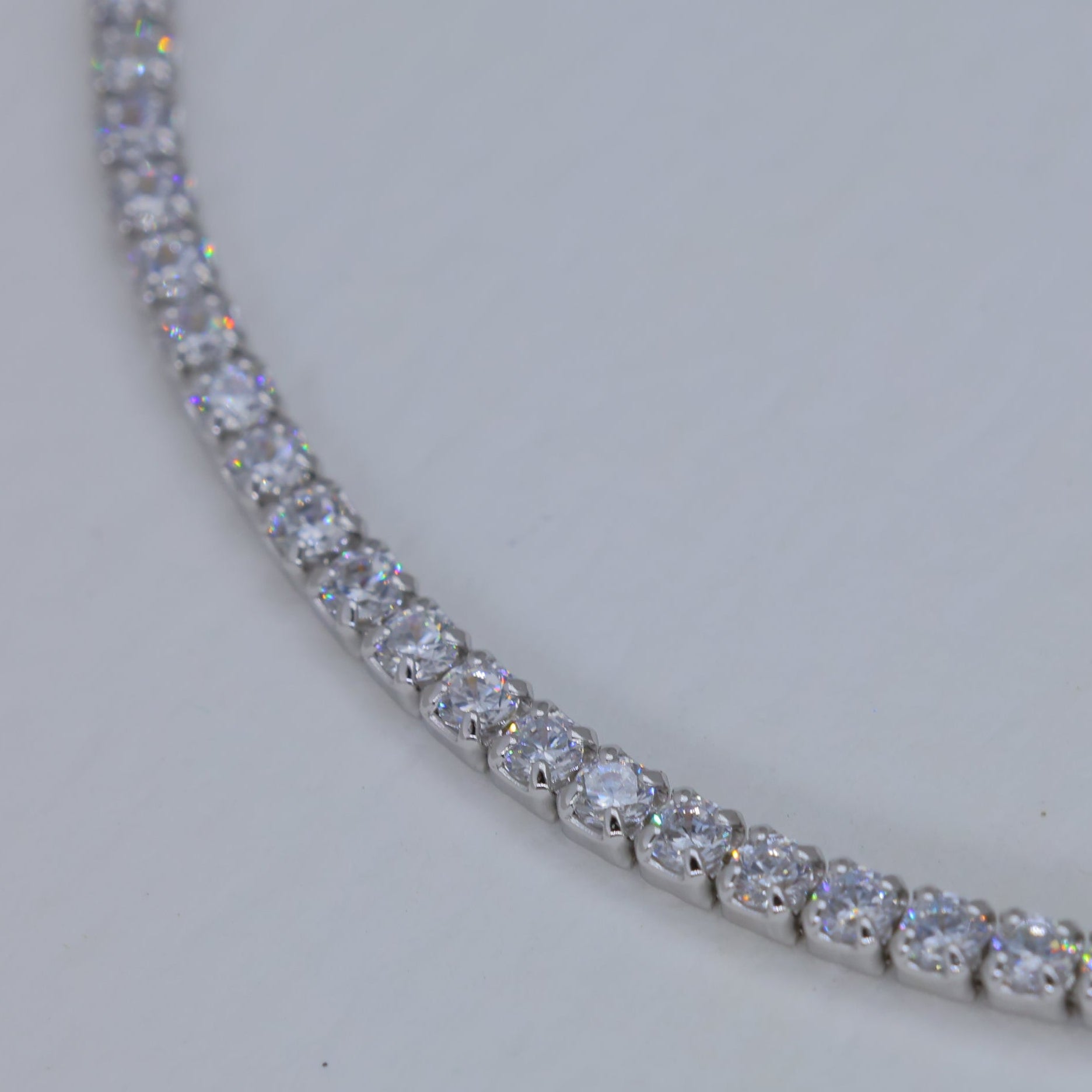 Celisse Tennis Bracelet in 925 Sterling Silver by MOA - view 3