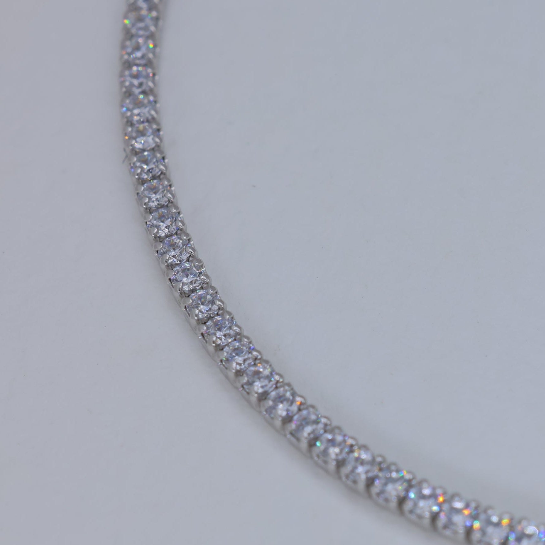 Celisse Tennis Bracelet in 925 Sterling Silver by MOA - view 4