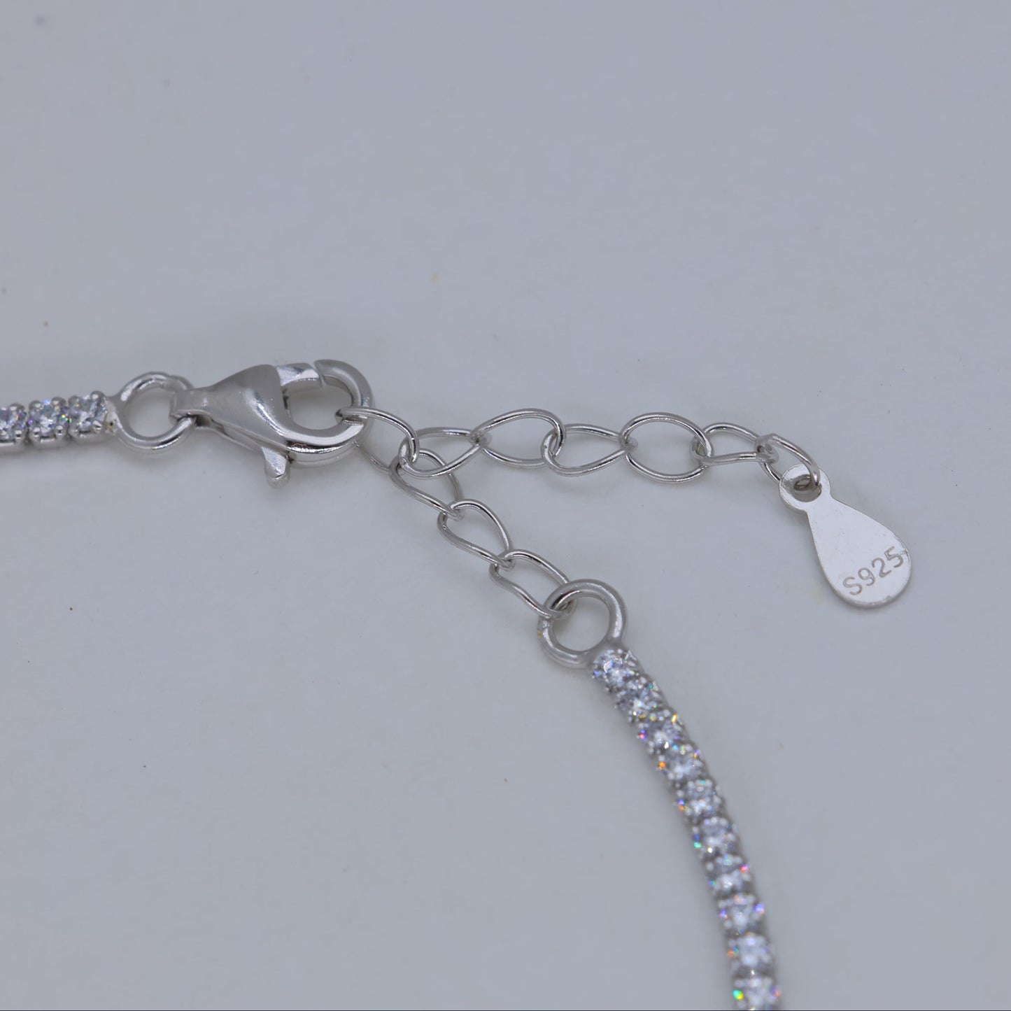 Celisse Tennis Bracelet in 925 Sterling Silver by MOA - view 5