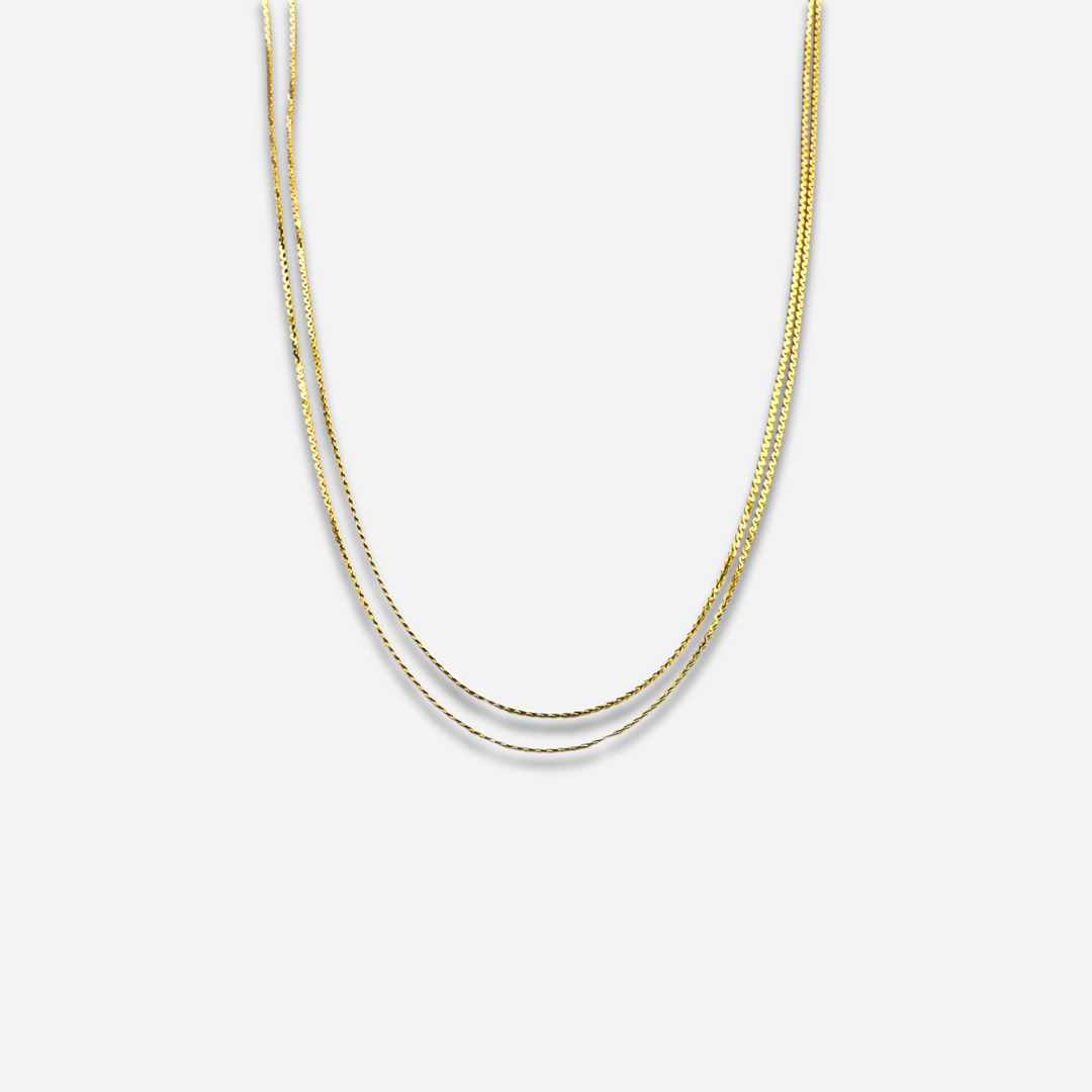 Cindy Gold Necklace by MOA - view 1