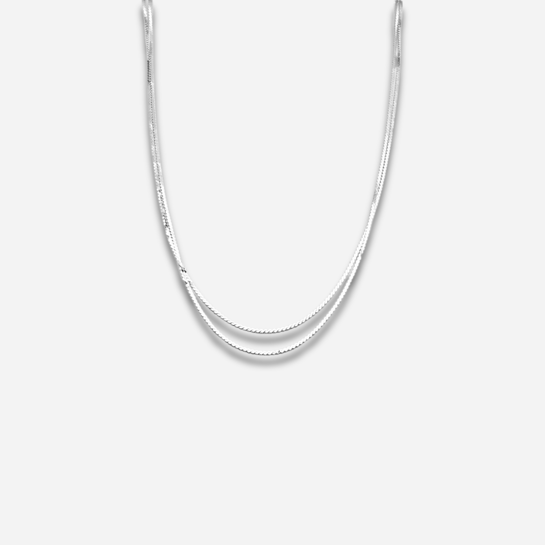 Cindy Silver Necklace by MOA - view 1