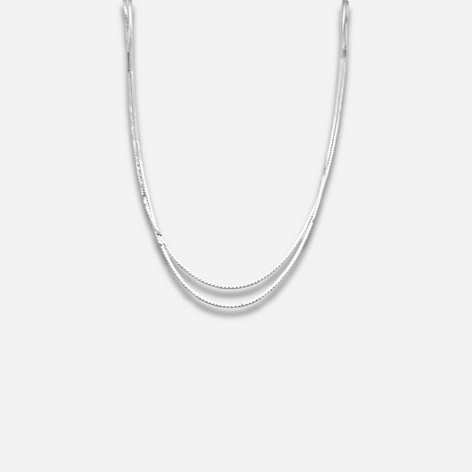Cindy Silver Necklace by MOA - view 1