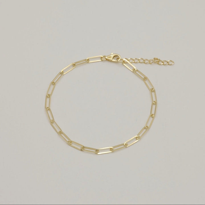 Clara Chain Bracelet in 14K Gold by MOA - view 1