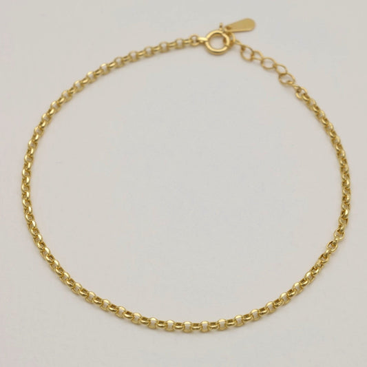 Claude Chain Bracelet in 18K Gold by MOA - view 1