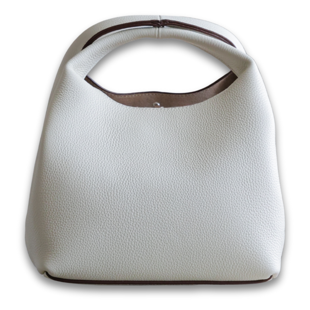 DANIELLE Leather bag - Cream