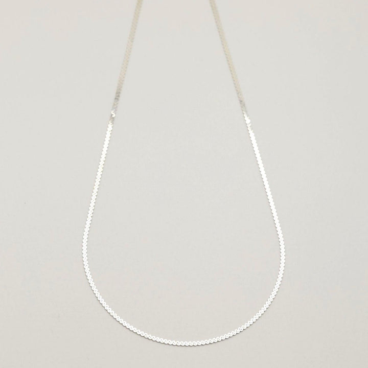 Delia Chain Necklace 925 Silver by MOA - view 1