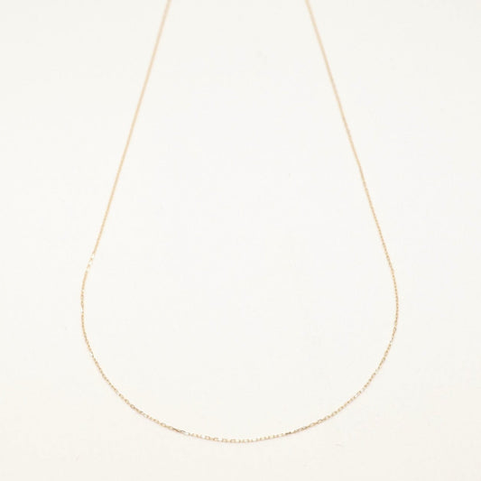 Edith Petite Chain Necklace in 10K Gold by MOA - view 1