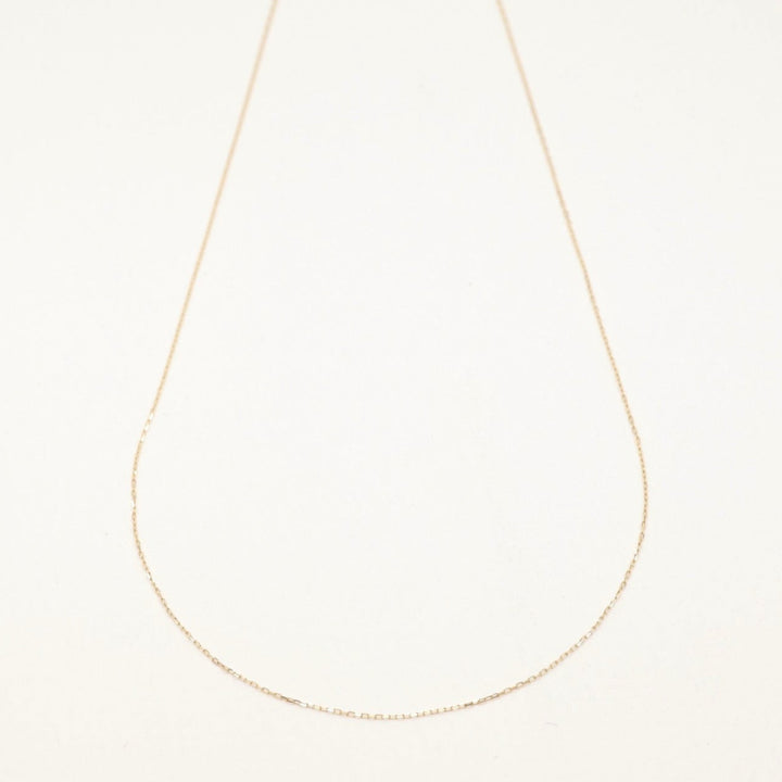 Edith Petite Chain Necklace in 10K Gold by MOA - view 1