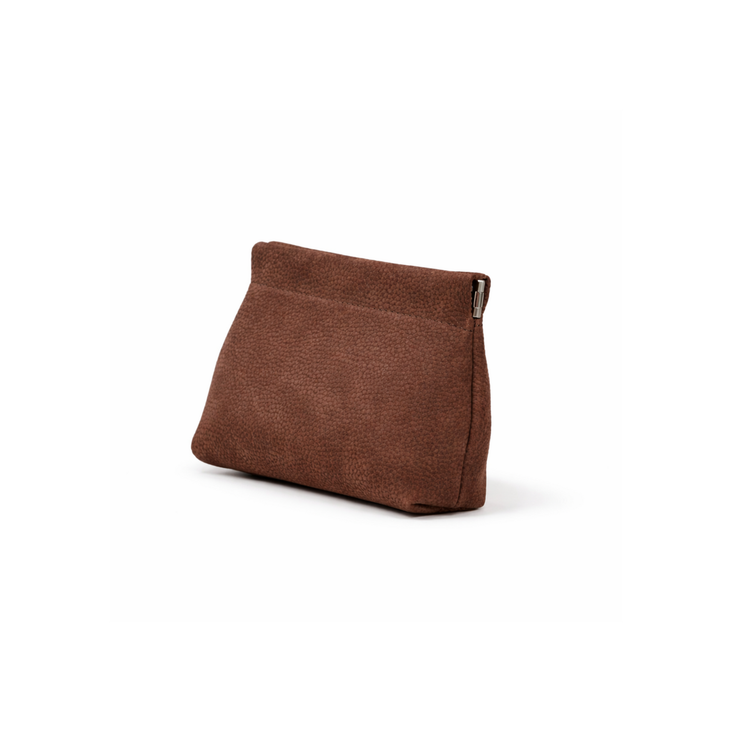Elara Leather Pouch in Khaki hover