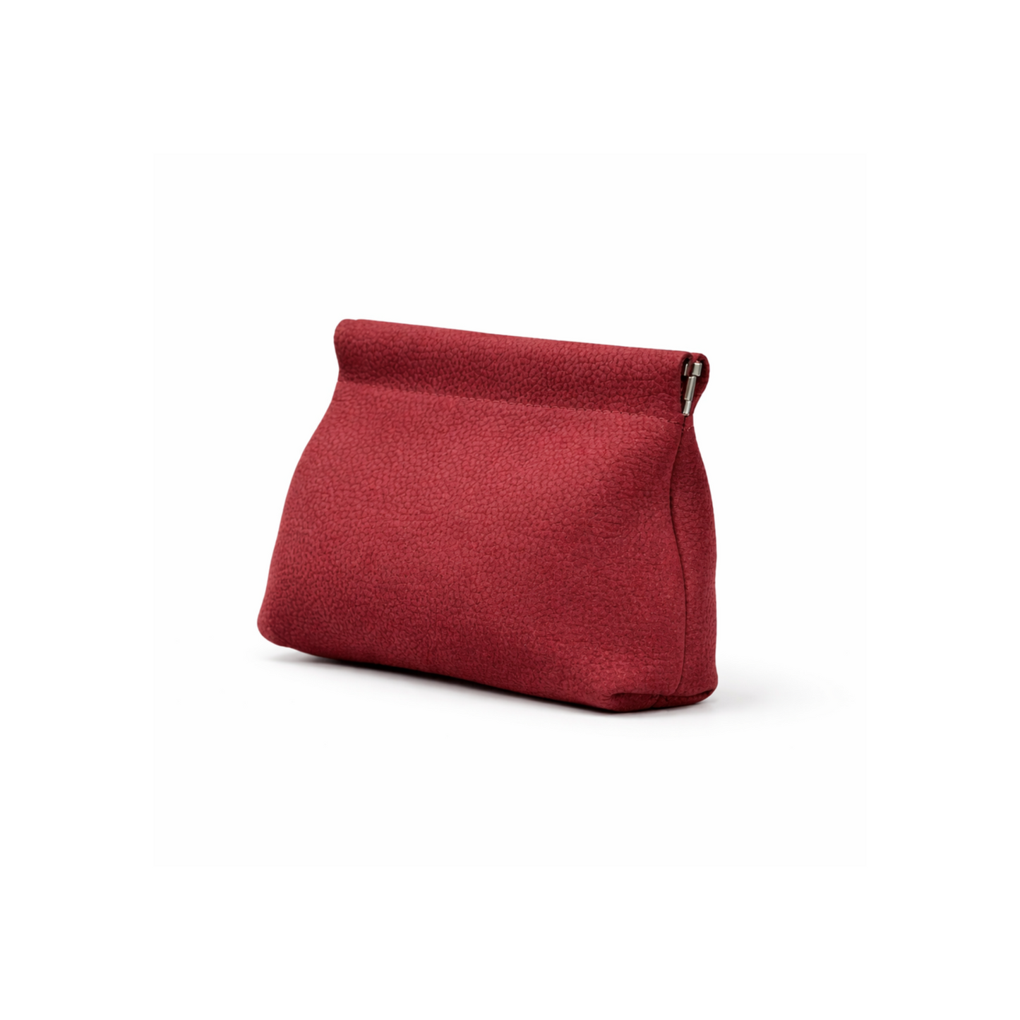 Elara Leather Pouch in Wine hover