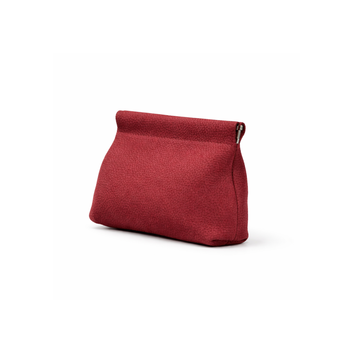 Elara Leather Pouch in Wine hover