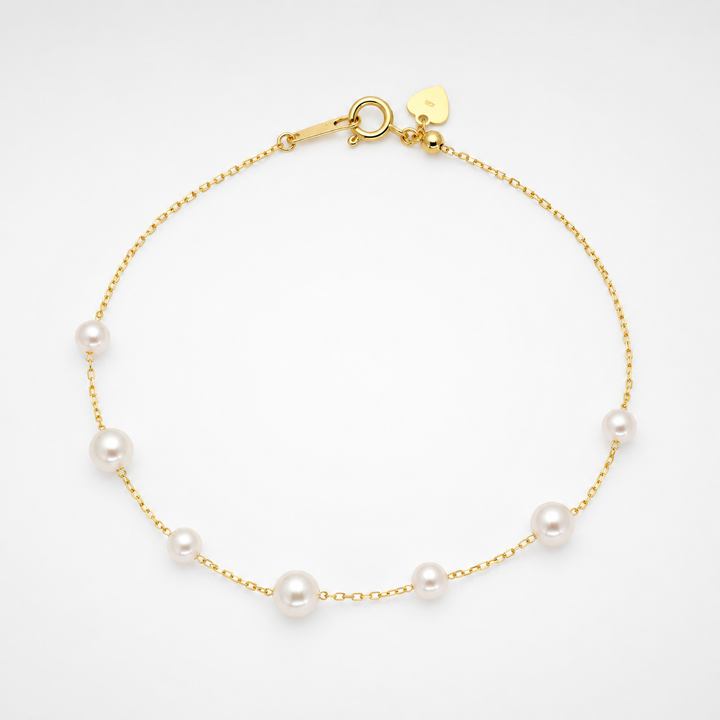 Elina dual pearl bracelet by MOA - view 1