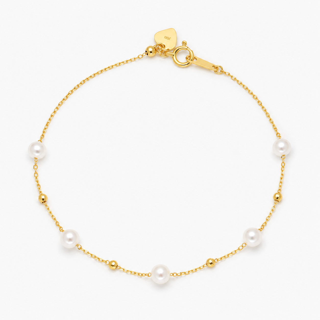 Elina pearl beaded bracelet by MOA - view 1