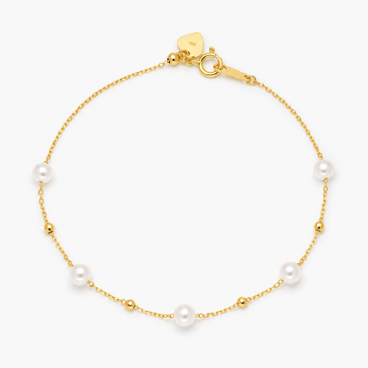 Elina pearl beaded bracelet by MOA - view 1