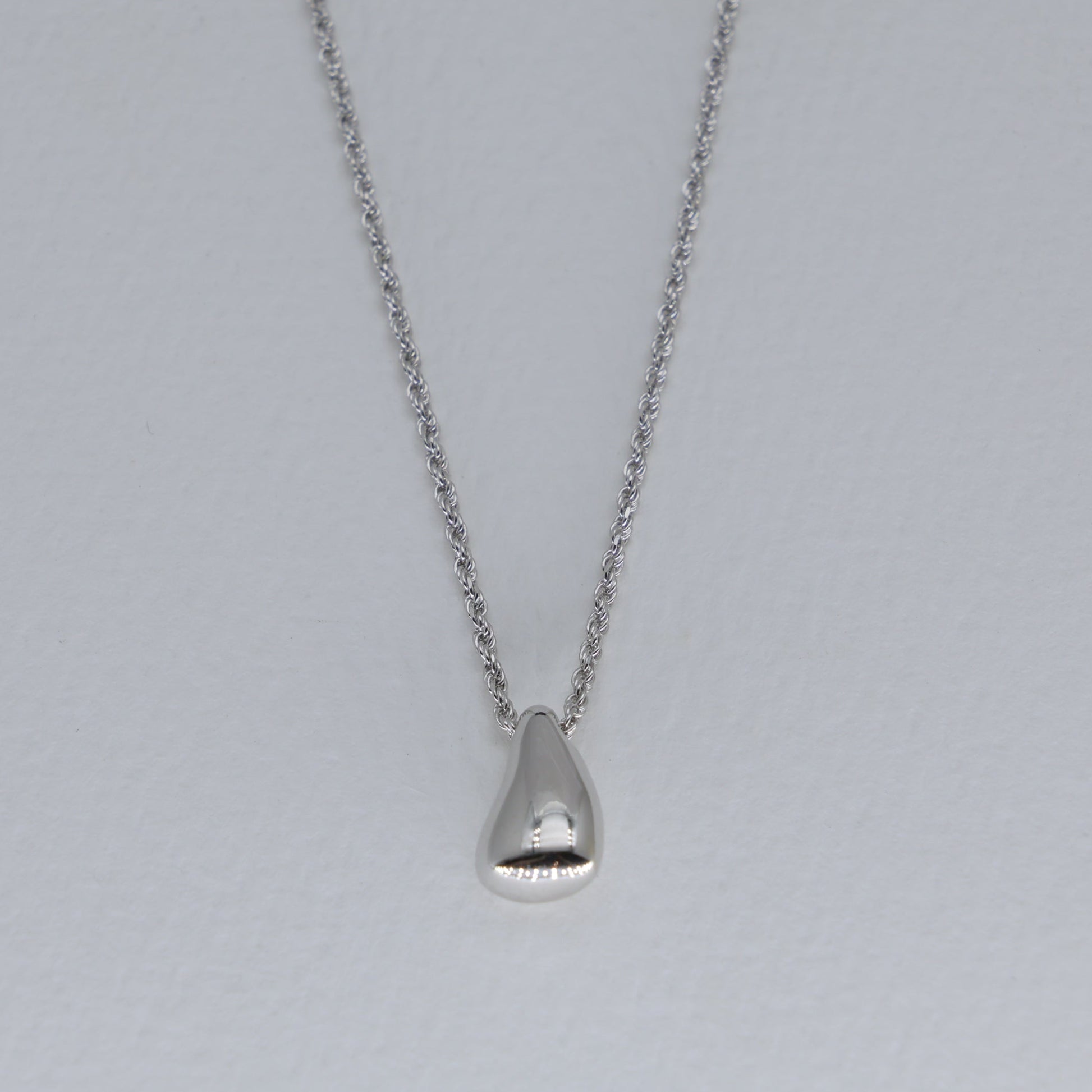 Elira Drop Pendant Necklace in 925 Sterling Silver by MOA - view 1