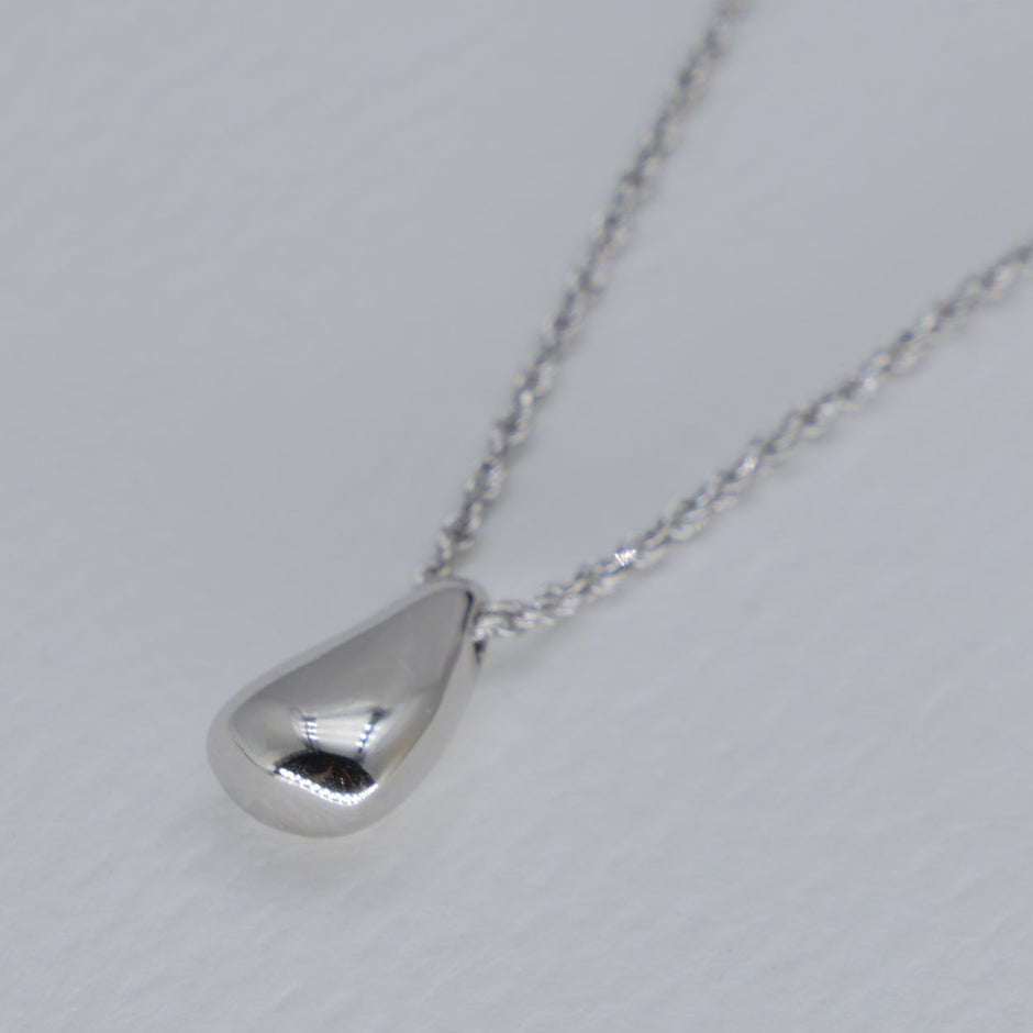 Elira Drop Pendant Necklace in 925 Sterling Silver by MOA - view 2