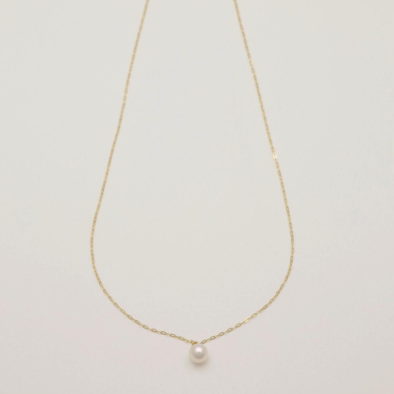 Elise Pearl Necklace in 18K Gold by MOA - view 1