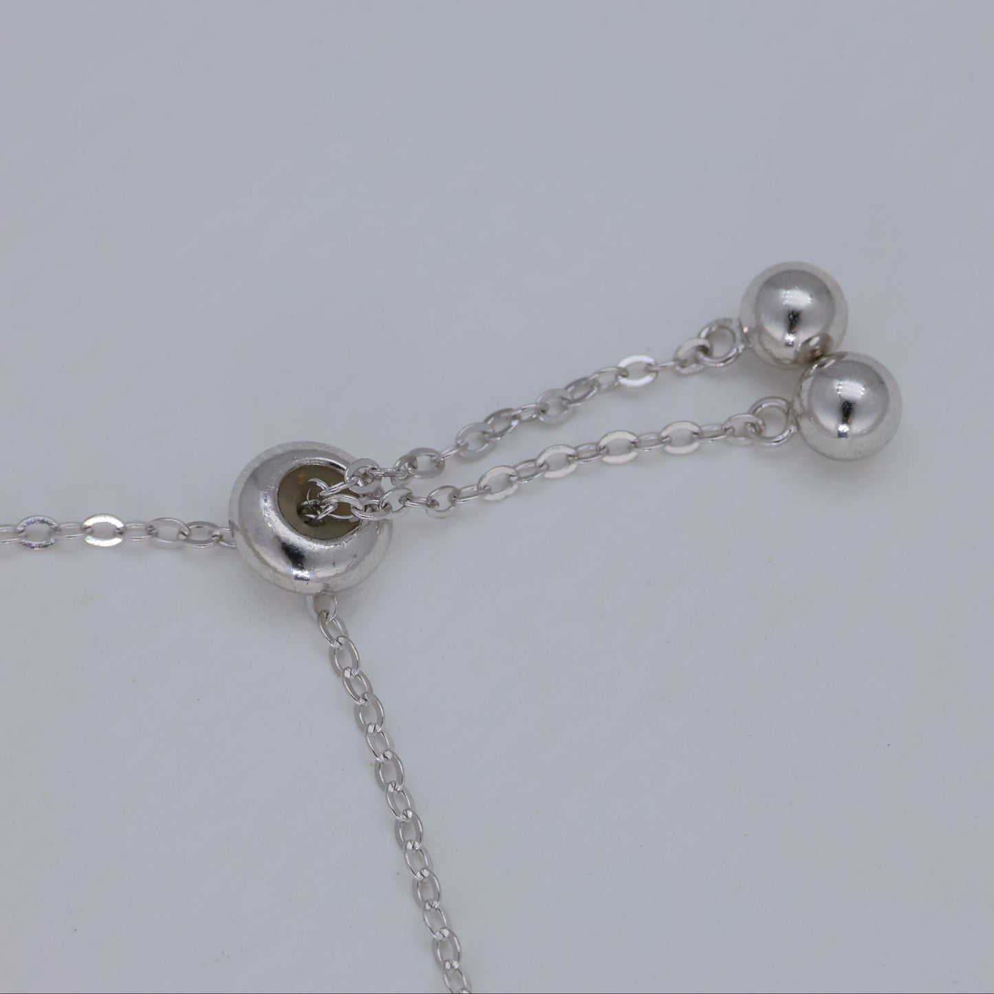 Eloane Bezel Bracelet in 925 Sterling Silver by MOA - view 3