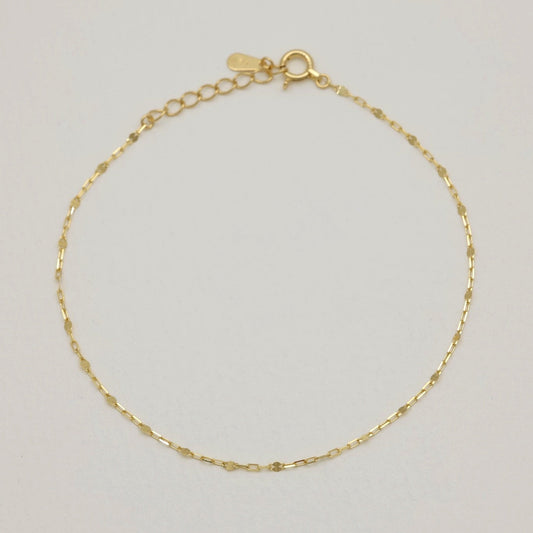 Eloise Chain Bracelet in 18K Gold by MOA - view 1
