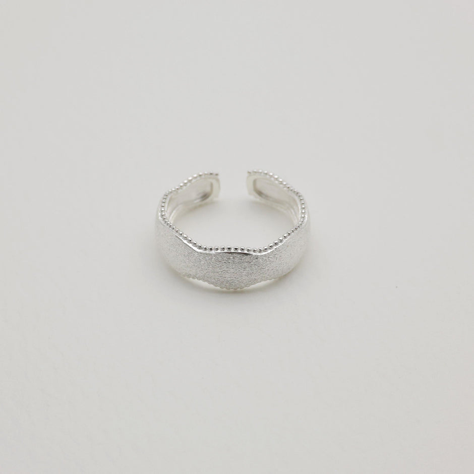 Eloise Sculptural Ring in 925 Sterling Silver by MOA - view 2