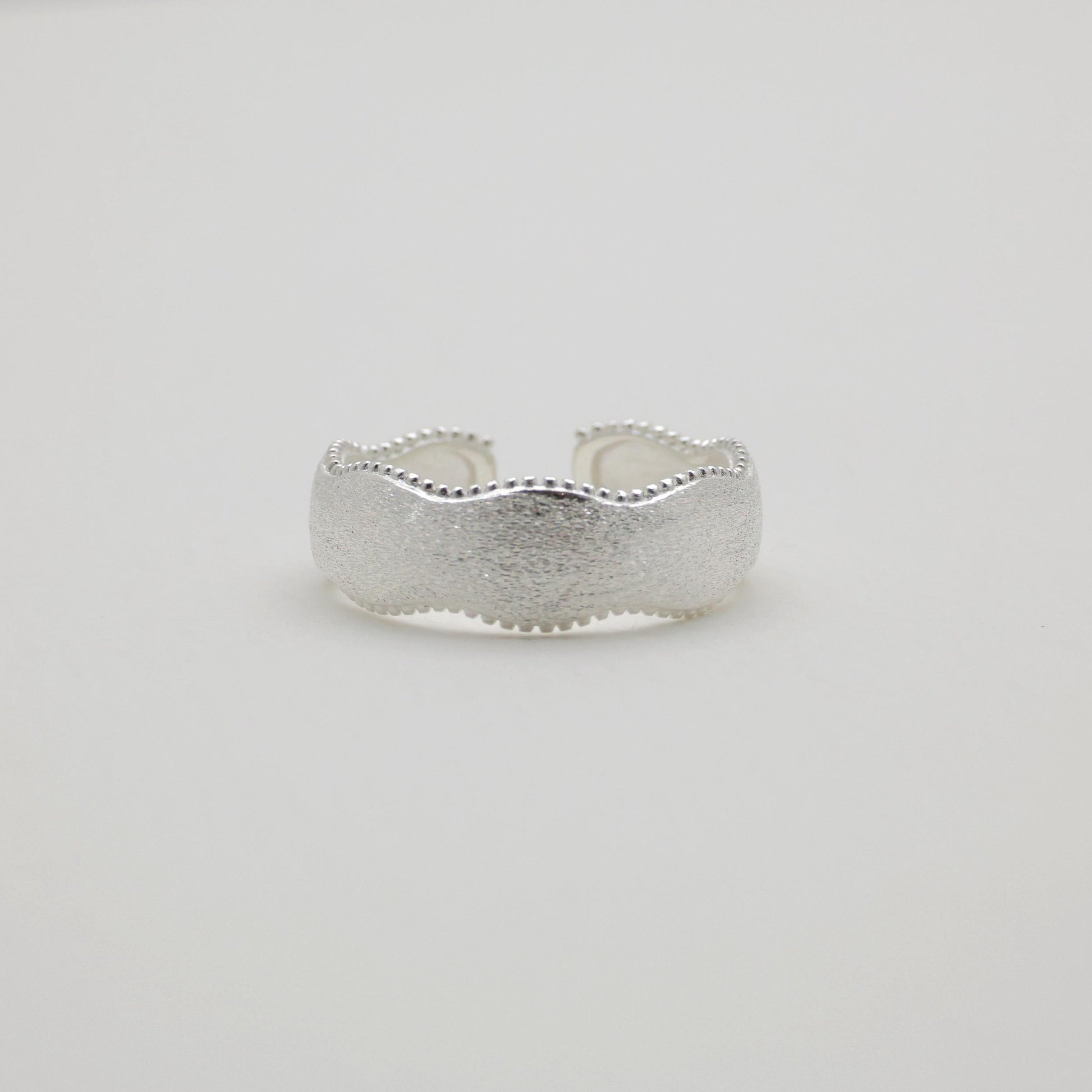 Eloise Sculptural Ring in 925 Sterling Silver by MOA - view 3