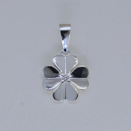 Elvire Clover Pendant in 925 Sterling Silver by MOA - view 1