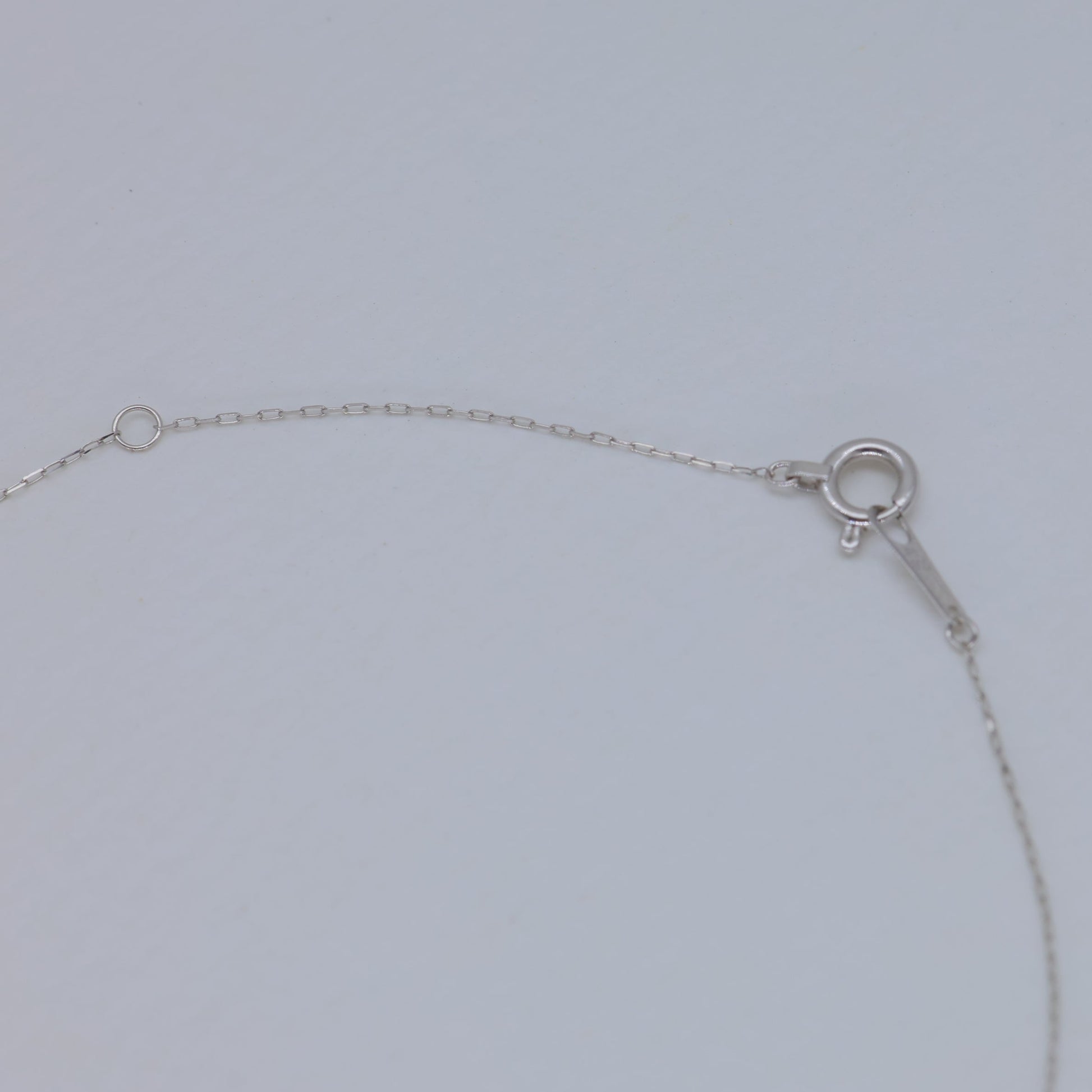 Elysia Morganite Pendant DIA Necklace in Platinum P900 by MOA - view 3