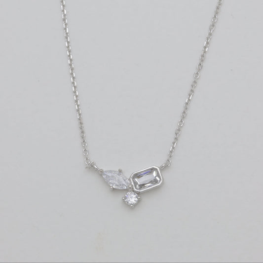 Emeline Necklace in 925 Sterling Silver by MOA - view 1