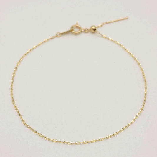 Emilienne Chain Bracelet in 10K Gold by MOA - view 1