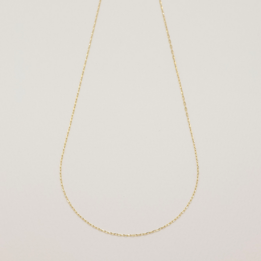 Emilienne Chain Necklace in 10K Gold by MOA - view 1