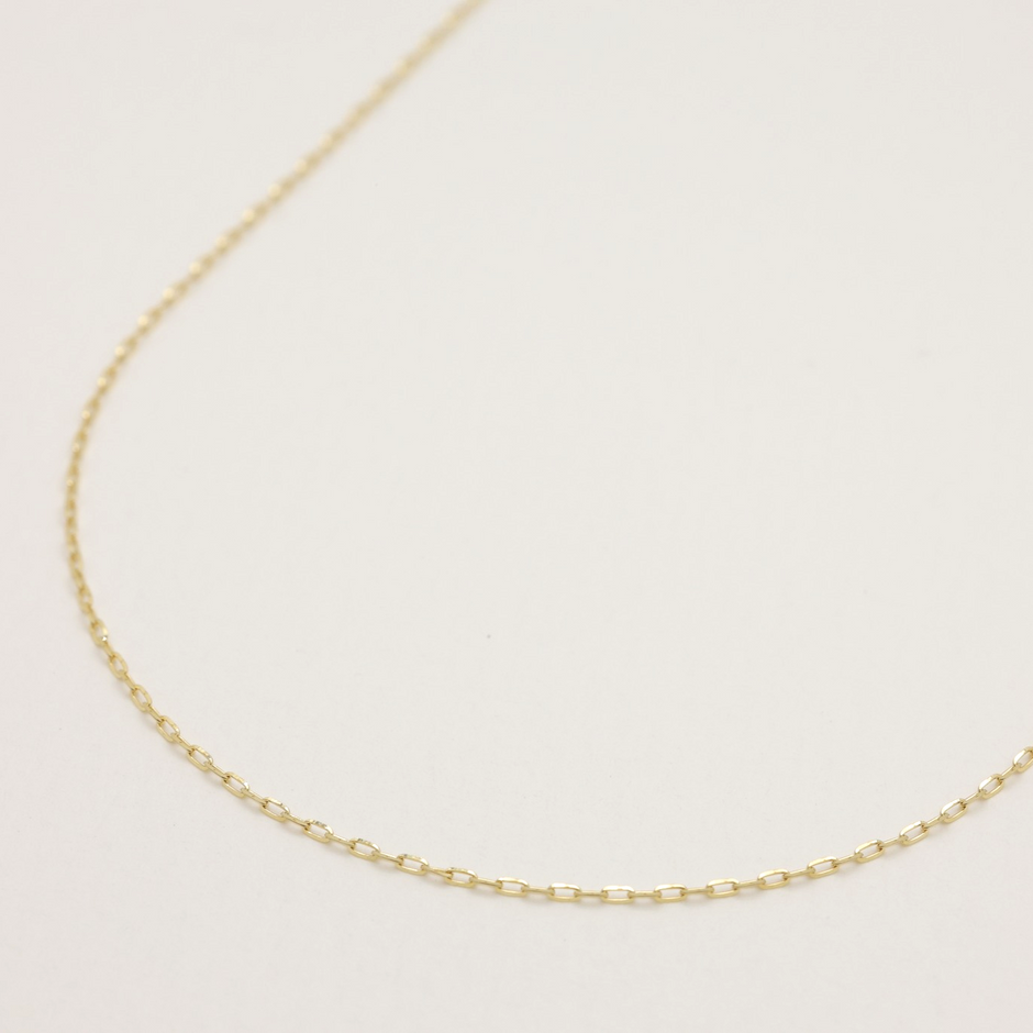 Emilienne Chain Necklace in 10K Gold by MOA - view 2