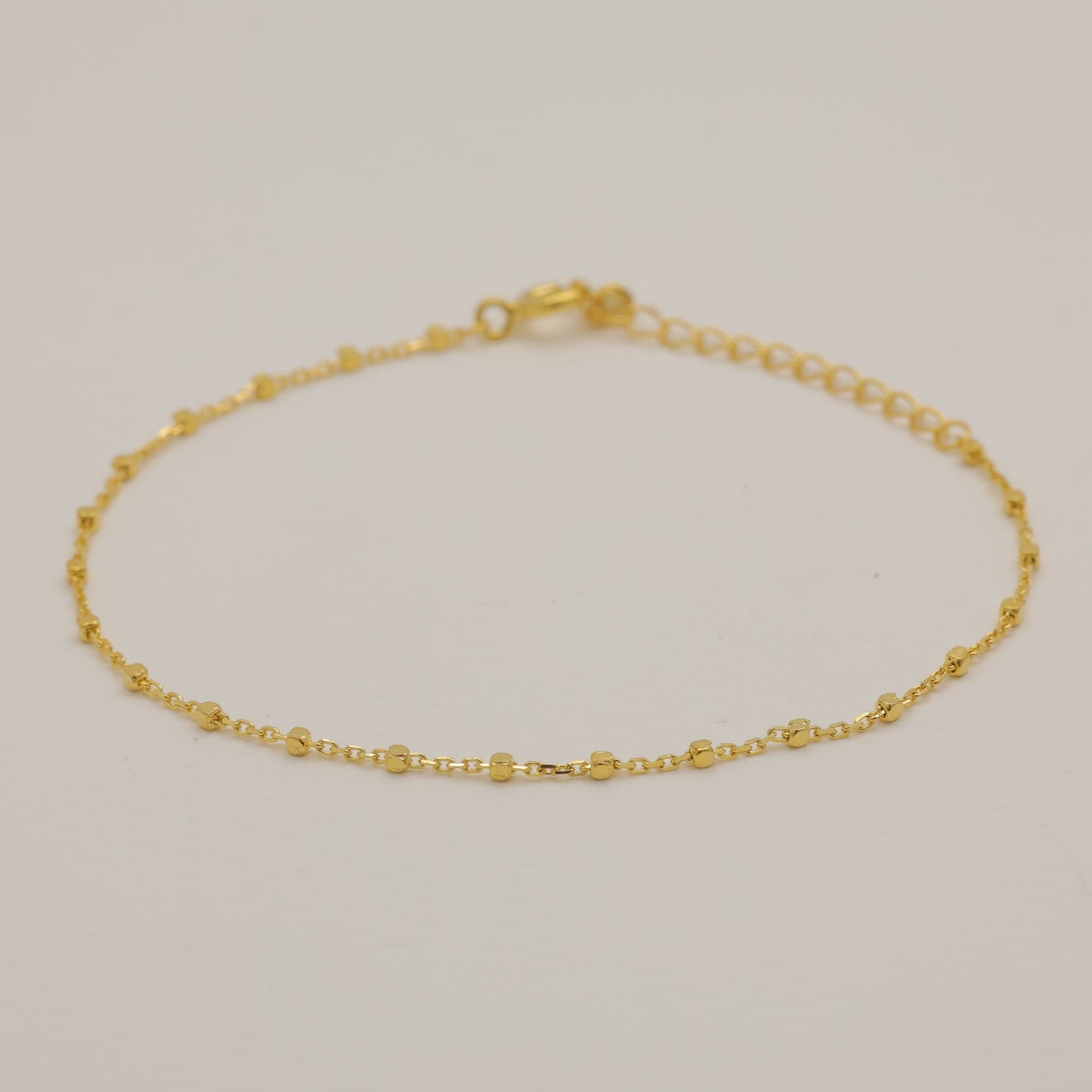 Enora Chain Bracelet in Gold Vermeil by MOA - view 3