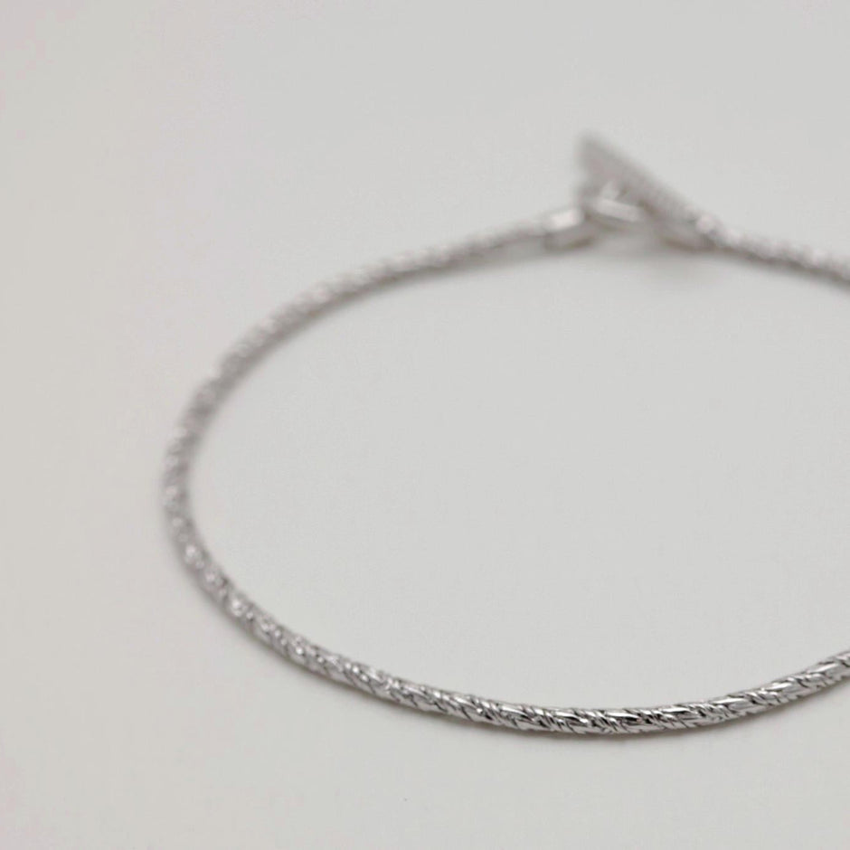 Erine Chain Bracelet in 925 Sterling Silver by MOA - view 2