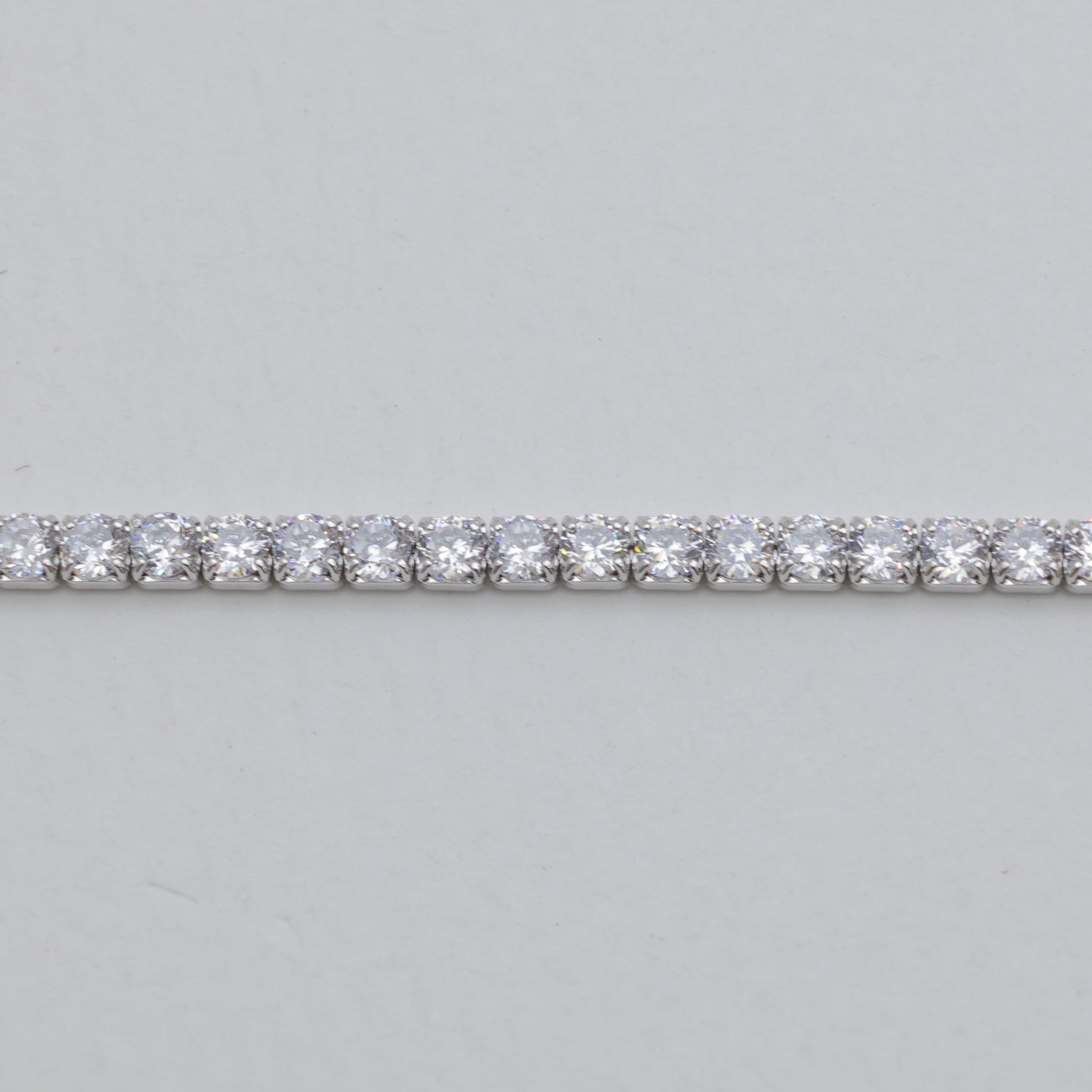 Esmee Tennis Bracelet in 925 Sterling Silver by MOA - view 4