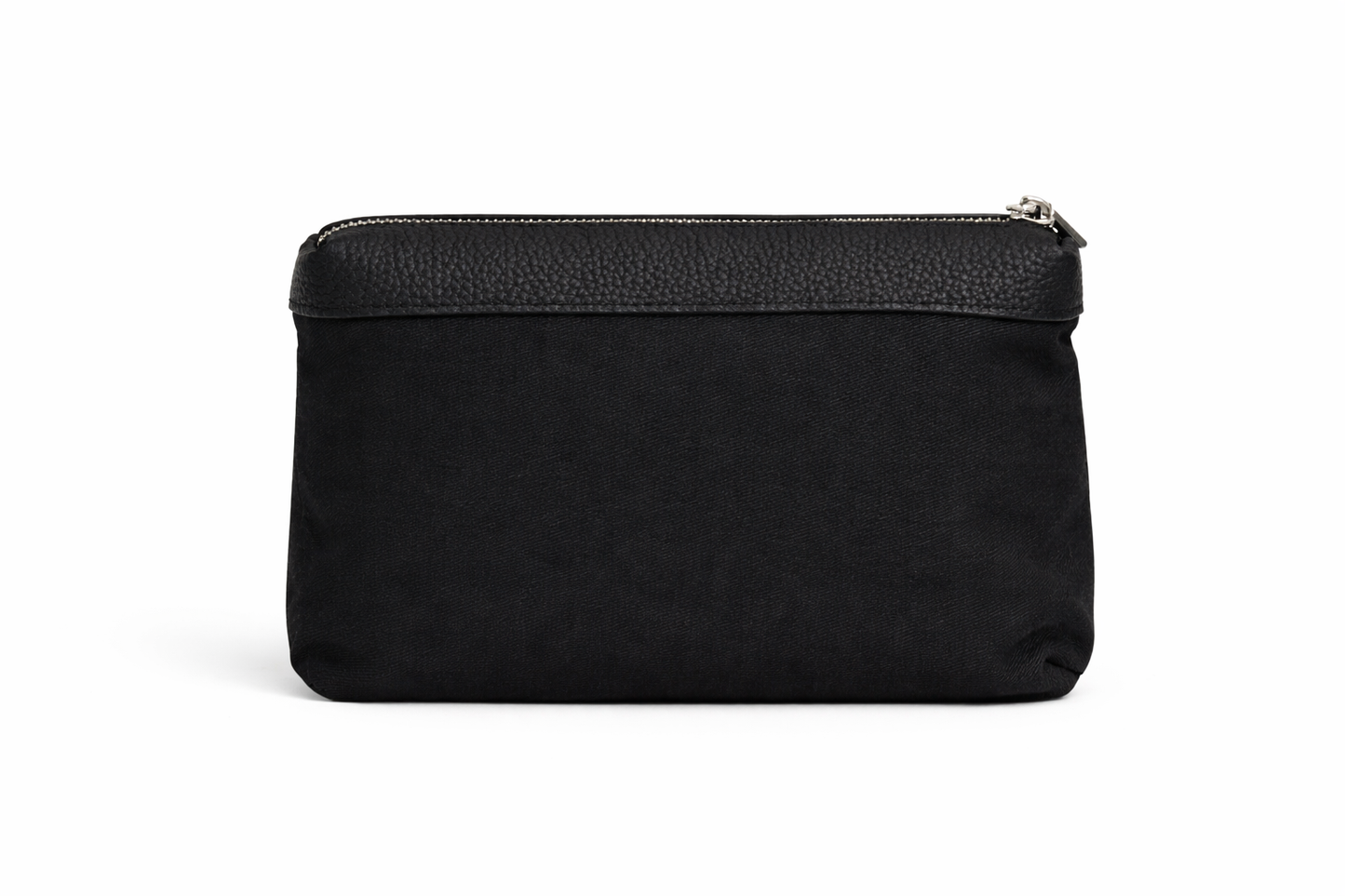 Evara Leather Scoop Bag Black by MOA - view 2