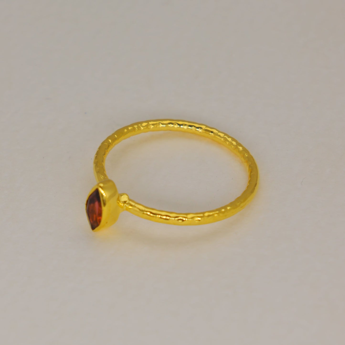 Evarra Tourmaline Ring in Gold Vermeil by MOA - view 2