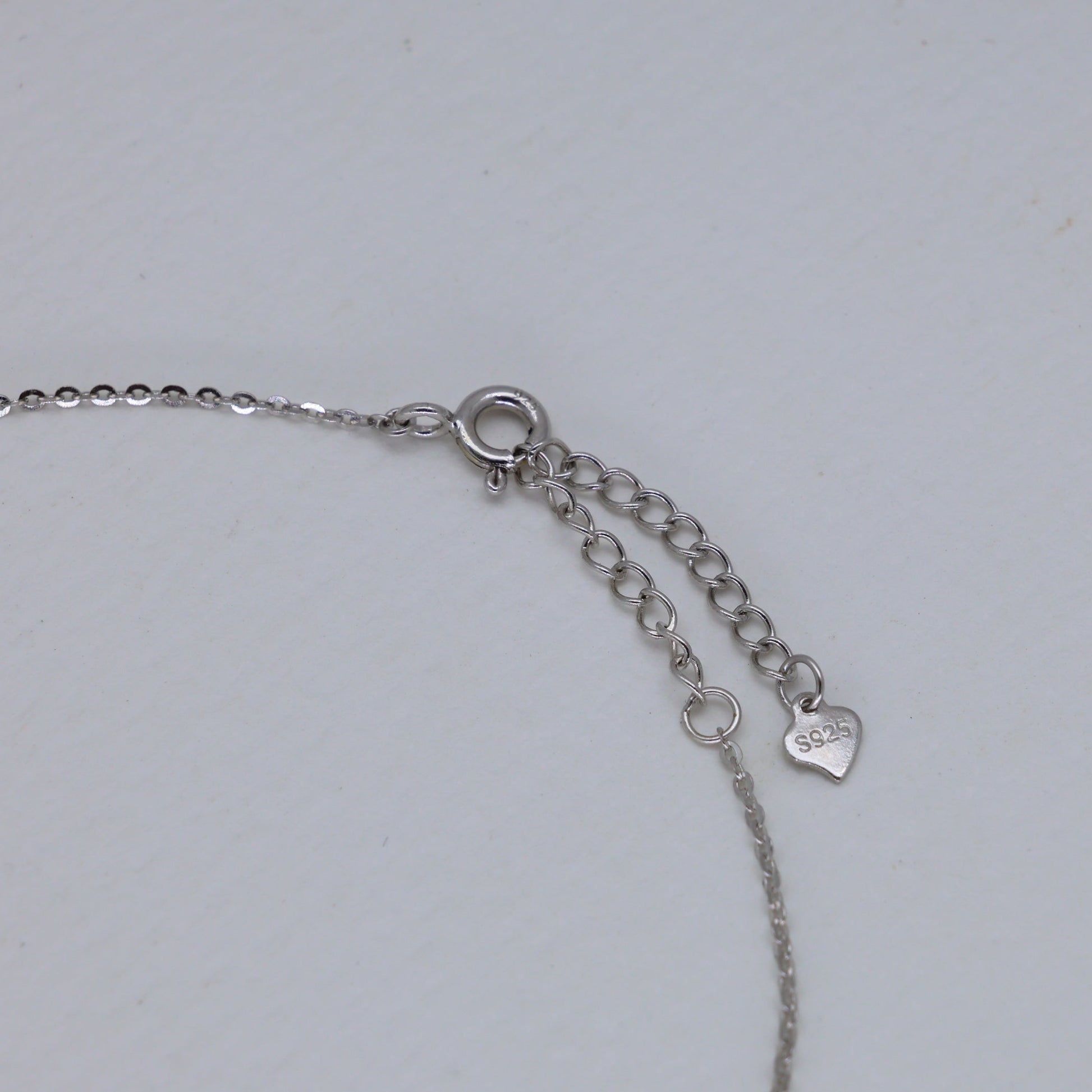Evreux Bezel Station Necklace in 925 Sterling Silver by MOA - view 3