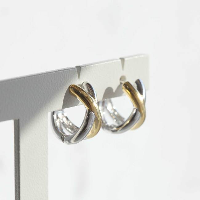 EZRA Gold Earrings by MOA - view 2