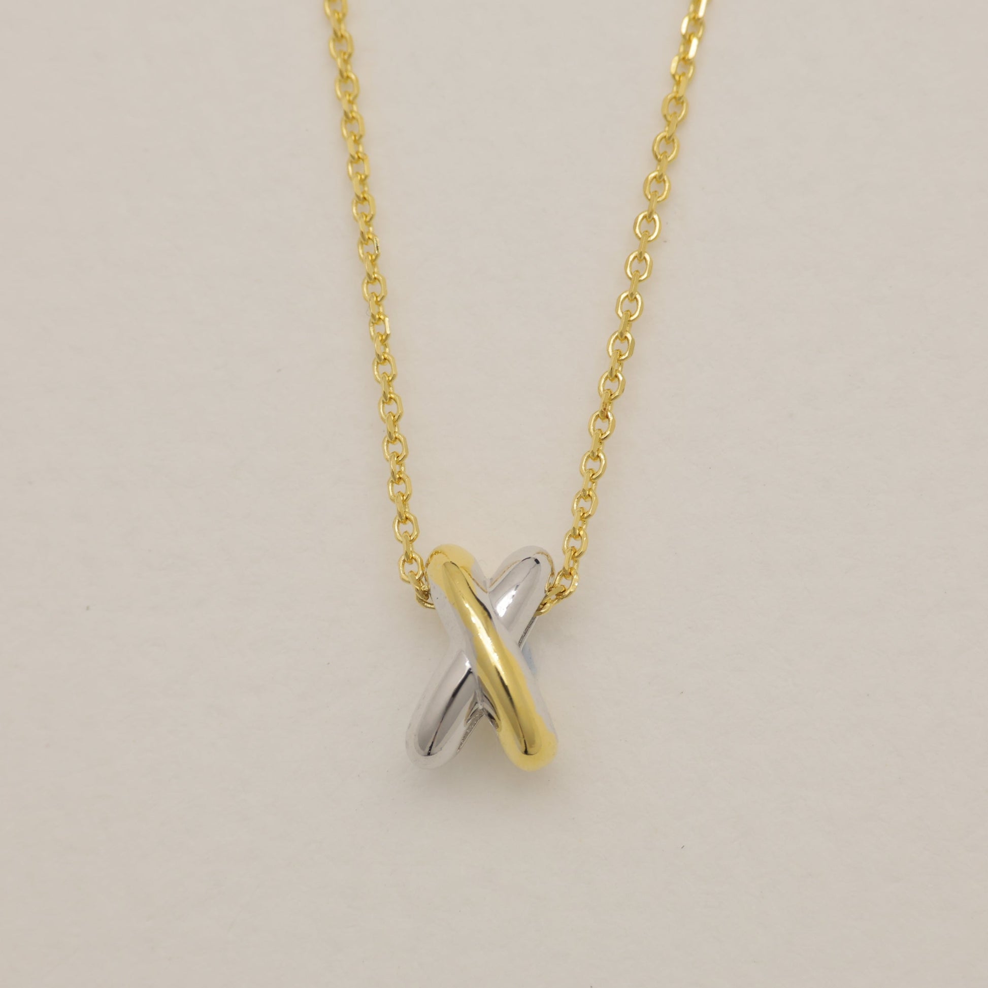 EZRA Gold Necklace by MOA - view 1