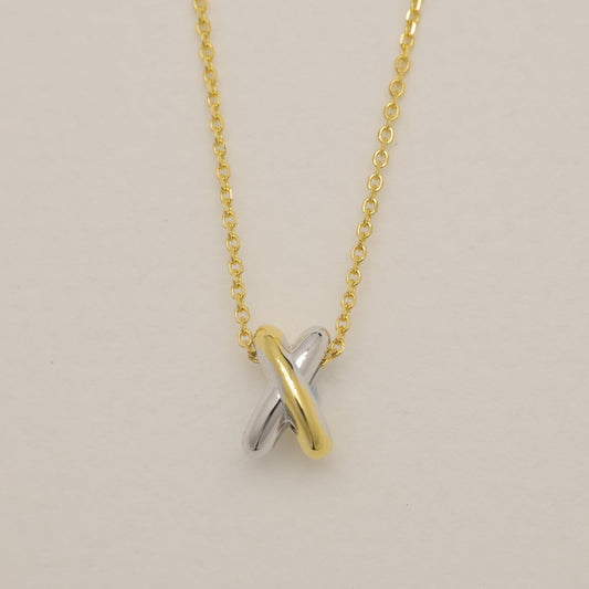 EZRA Gold Necklace by MOA - view 1